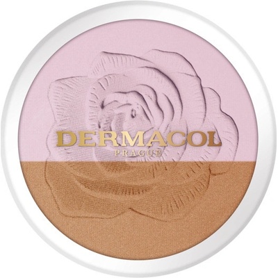 Dermacol rozjasňující pudr s vůní růže Imperial Rose 7 g – Zboží Dáma