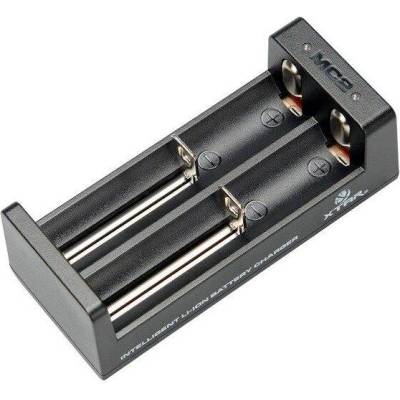 XTAR Зарядно у-во XTAR MC2S, USB Micro , Universal Charger, LiIon & NIMH, 18650, CR123, AA, AAA с 2 гнезда