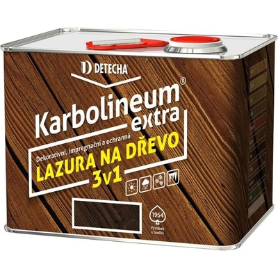 Detecha Karbolineum extra 3,5 kg jantar – Zboží Mobilmania