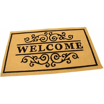 FLOMA Welcome Deco Žltá 45 x 75 x 0,3 cm