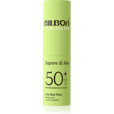 Bilboa Sapore di Aloe Stick opaľovací krém v tyčinke s aloe vera SPF 50+ 10 ml