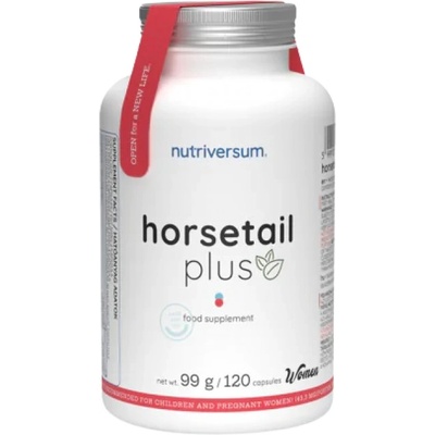 Nutriversum Horsetail Plus | with Green Tea & Guarana [120 капсули]