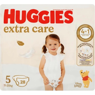 Huggies Extra Care 11-25kg Junior 5 28 Ks