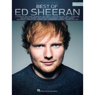 Best of Ed Sheeran pre klavír s textami