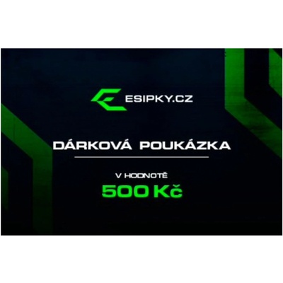 Dárková poukázka 500,- Kč - Emailem