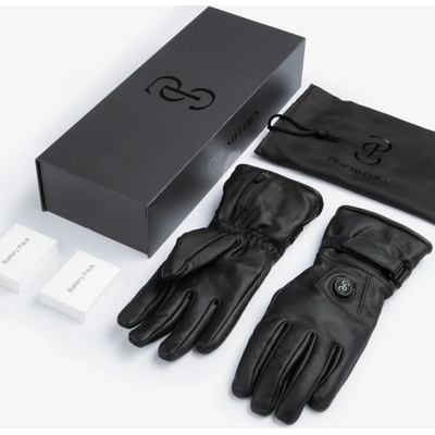 PS of Sweden PS of Sweden jezdecké kožené s integrovaným vyhříváním černé – Zboží Dáma