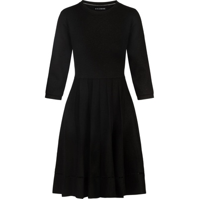 Kraimod Плетена рокля черно, размер S