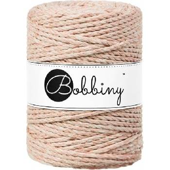 Bobbiny 3PLY Macramé Rope 5 mm 100 m Peach Shake юта (TX-E061)