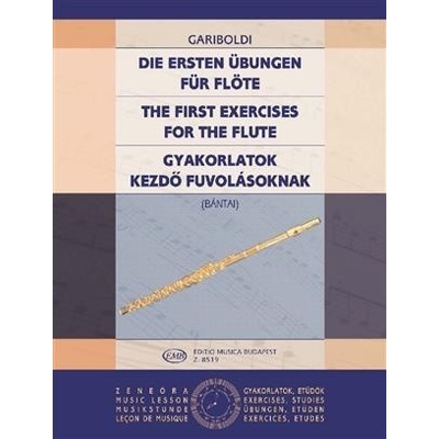Die ersten Übungen für Flöte od Gariboldi Giuseppe pre priečnu flautu