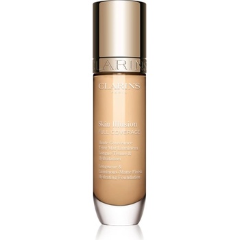 Clarins Skin Illusion Hydrating Foundation vysoko krycí make-up 101W 30 ml