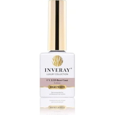 Inveray UV/LED Rubber Báza Milky White 10 ml