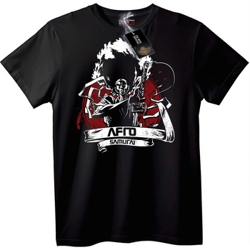 NOONEBRAND Тениска Afro Samurai - L, Black