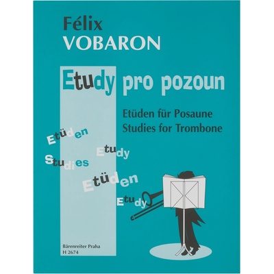 Etudy pre trombón Félix Vobaron