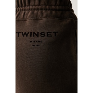 Twinset спортен панталон дамски от памук (262TP272C)