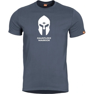 Pentagon tričko Ageron Spartan Helmet Charcoal Blue