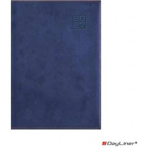 DAYLINER Календар, бележник, A5, ежедневник, DAYLINER „Square, син (DL7AG-SQFA5NA-KK)