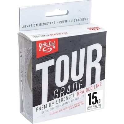 Strike King Splietaná Šnúra Tour Grade Blade Green 150 m 0,22mm 15 lb
