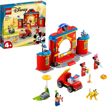 LEGO® Disney 10776 Hasičská stanice a auto Mickeyho a přátel