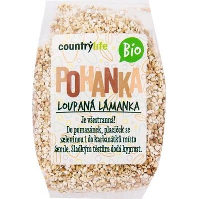 Country Life Bio Pohánka lúpaná Lámanka 400g