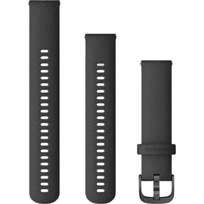 Garmin Бързоосвобождаваща се каишка - Черна със сиво (20 мм) 010-12932-11 (010-12932-11)