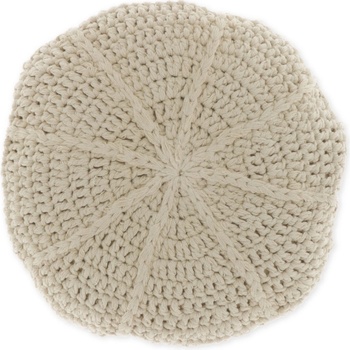 Textilomanie Okrúhly vankúš Dora béžový 45cm
