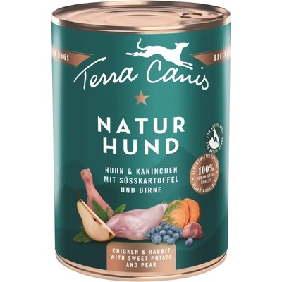 Terra Canis Naturhund Пиле и Заек 400 г