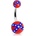 Piercing do pupíku NARB-1410RB