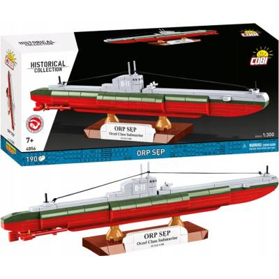 Cobi 4856 II WW Polská ponorka ORP Sep, 1:300, 190 k