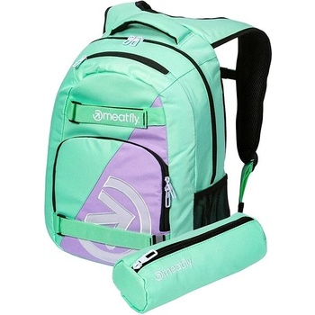 Meatfly Exile batoh Lavender/Green Mint 24 l