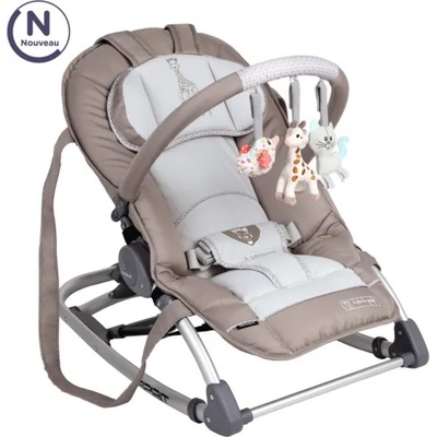 Renolux Renolux" Люлеещ шезлонг със Софи жирафчето Spirit So Chic - Beige (RNL051932)