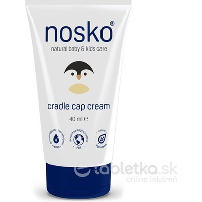 Nosko cradle cap cream detský krém na mliečne chrasty 40 ml