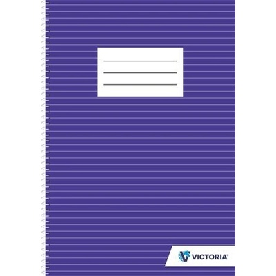 Victoria Paper Špirálový zošit A4 linajkový