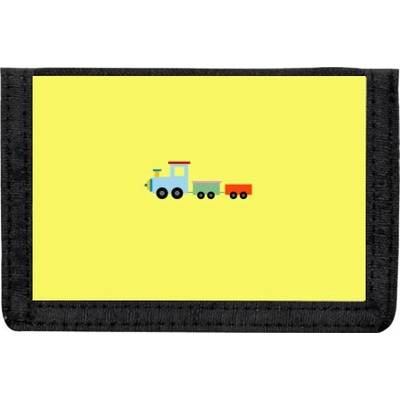 Peněženka na suchý zip Kids train