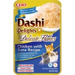 Inaba Foods Dashi Delights Деликатни люспи с пилешко и риба тон 40 г