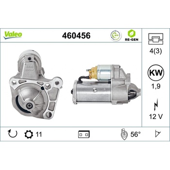 Startér VALEO 460456