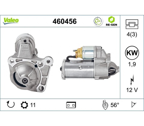 Startér VALEO 460456