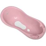 Lorelli Нехлъзгаща вана с оттичане Lorelli - Bear, 100 cm, Dark Pink (10130480241)