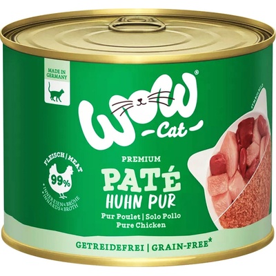 WOW Cat Adult Paté kuracie PUR 200 g
