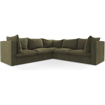 makamii Ъглов диван в цвят каки Manao - Makamii (MANAO_COR_41_P1_C2)