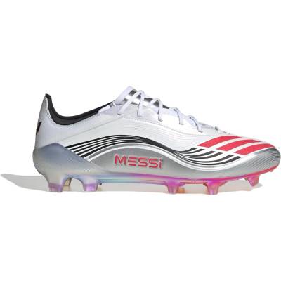 Adidas Футболни бутонки Adidas F50 Elite Adults Firm Ground Football Boots - White/Red