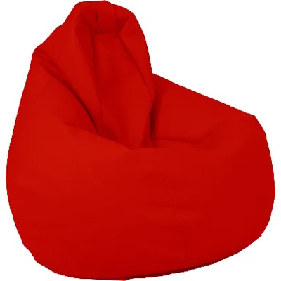 Pufrelax Калъф за пуф круша, 220л. , Nirvana Hobbit - Panama Red, (Не съдържа пълнеж), водоустойчив