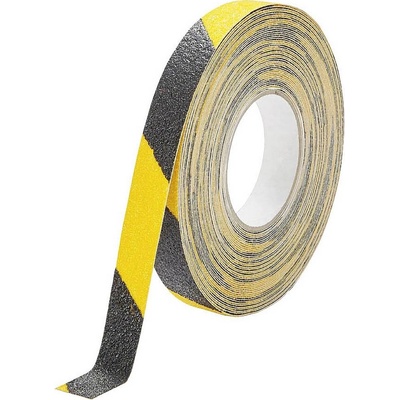 Durable protiskluzová páska 15 m x 25 mm černožlutá
