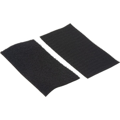 Suchý zips samolepiaci, SET slučky + háčiky 50x100mm, 25ks