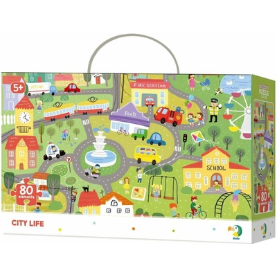 TM Toys s hledáním obrázků Život v městě 80 dílků