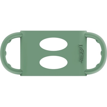 Dr. Brown's Силиконов държач за шишета Dr. Brown's - Wide-Neck, зелен (72239326756)