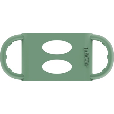 Dr. Brown's Силиконов държач за шишета Dr. Brown's - Wide-Neck, зелен (72239326756)