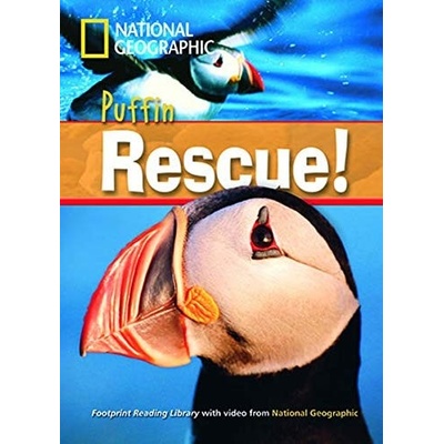 FOOTPRINT READERS LIBRARY Level 1000 - PUFFIN RESCUE! + MultiDVD Pack - WARING, R.