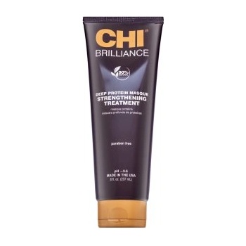 CHI Haircare Deep Brilliance Olive & Monoi Strengthening Treatment Укрепваща маска За уморена коса 237 ml