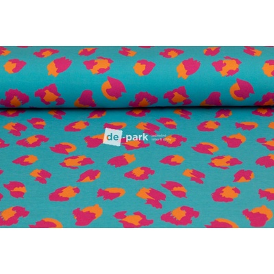 de-park Úplet - Gepard multicolor - tyrkysová