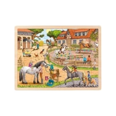 Goki Puzzle, riding stable